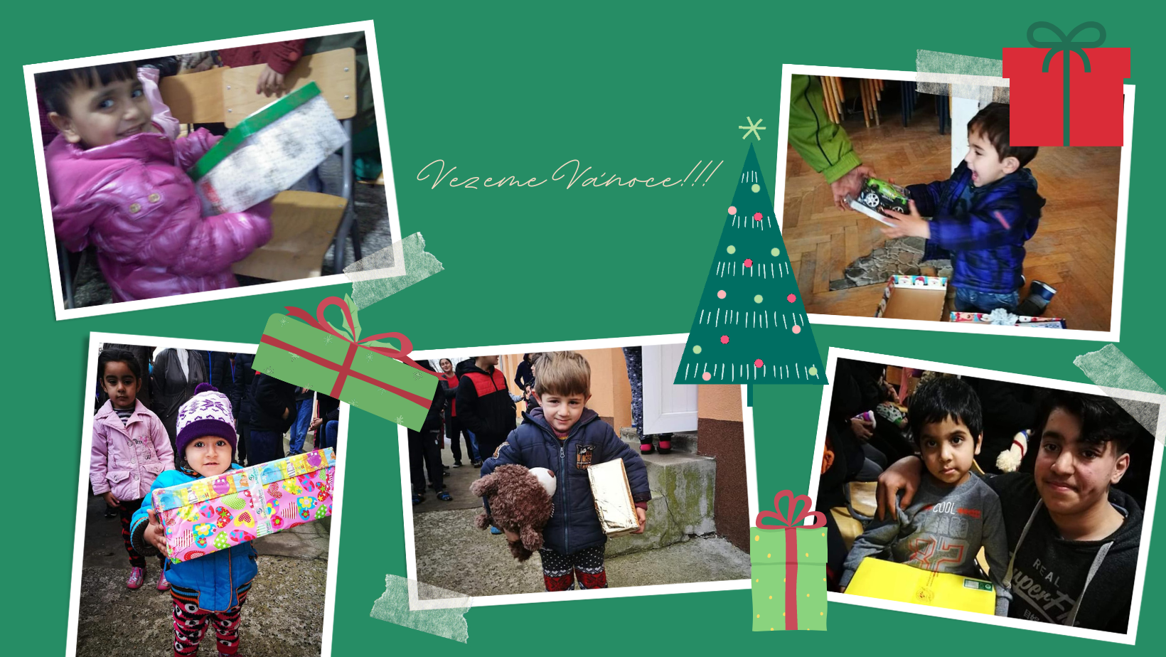 #vánocenacestě – Christmas for kids on Balkan route